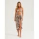 Canga Estampa Zebra Beachwear Estampa Zebra Beachwear M