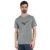 Camiseta de Corrida Masculina Mizuno Spark M EGG Cinza
