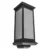 Arandela Vidro Aluminio Preto 48,3×18,7cm Toscana Trap Duo