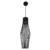 Pendente Aluminio Preto Mau