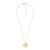 Colar Fossil Dourado – JF04534710/I