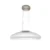 Pendente Led Vidro Metal Niquel 18w 3000k Mati