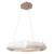 Pendente Led Cristal Aluminio Dourado 70w 3000k Felsen