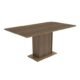 Mesa Madesa Retangular Tampo De Madeira 5275 Rustic Marrom