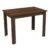 Mesa Madesa Retangular Tampo De Madeira 5258B Rustic Marrom