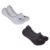 Meia ASICS Basic – Pack com 2 pares – Unissex – Branco e Preto