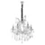 Lustre Cristal K9 Metal Cromado Florenca