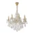 Lustre Cristal K9 Metal Dourado Castle