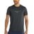 Camiseta de Corrida Masculina Mizuno Lifestyle P Cinza