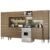 Cozinha Completa Madesa Emilly Joy Com Armário E Balcão 15 Portas 1 Gaveta Rustic Marrom