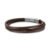 Pulseira Life Masculina Skin Marrom Tripla