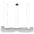 Pendente Led Metal Aluminio Cafe 105w 3000k Organic