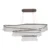 Pendente Led Aluminio Cafe 174w 3000k Organic