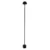 Balizador Led Aluminio Preto 6w 3000k 106cm Ip65 Cogu