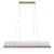 Pendente Led Cristal Aluminio Dourado 30w 3000k Felsen