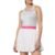 Vestido de Tennis Feminino Mizuno Charge Printed P Branco