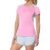 Camiseta de Treino Feminina Mizuno DryAeroFlow GG Rosa