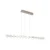 Pendente Led Metal Grafite E Transparente 48w Bisot