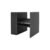 Arandela Led Aluminio Preto 5w 2700k Ip65 Ballet