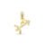 Pingente Life Signo Sagitário em Prata 925 com Banho de Ouro Amarelo 18k e Pedras Incolores