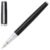 Caneta Hugo Boss Aço Preto e Prata Hsn2542a