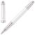 Caneta Hugo Boss Aço Branco/prata Hsn0015f