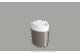 Porta-escova Full 10,6 x 7,7 x 15,4 cm – Warm Gray Coza