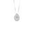 Pingente Lumina II Gota em Ouro Branco 18k com Diamantes 0,16 ct
