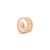 Stopper Life Corações em Liga Rosé com Banho de Ouro Rosé 18k