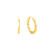 Argola em Ouro Amarelo 18k
