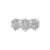 Anel Lyra II em Ouro Branco 18k com Diamantes 0,82 ct