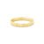 Anel Life Textura em Prata 925 com Banho de Ouro Amarelo 18k