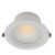 Plafon Led Embutir Branco 20w Luz Amarela 3000k 19cm Trido