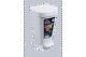 Lixeira com Pedal Square 21,4 x 32 x 20,3 cm 5 L – Branco Coza