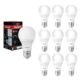 Kit 10 Lâmpadas Led Pera 4,8W – Branca – 6500k Bivolt