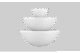 kit 3 peças Essential 29,8×28,5×10,7cm / 250 ml, 2,5l e 3,5l – Branco Coza