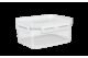 Pote Hermético Flap 18,5 x 14,5 x 8,5 cm 1 L – Branco Coza