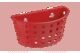 Cesta com Ventosas One 20,3 x 11,5 x 10 cm – Vermelho Bold Coza