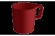 Caneca empilhável Casual 8 x 6 x 6,5 cm 125 ml – Vermelho Bold Coza