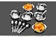 Conjunto para Sobremesa 12 Peças – Jornata – Brinox