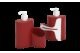 Dispenser Abraço Basic 19,7 x 8,5 x 16,6 cm 600 ml – Vermelho Bold Coza