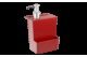 Dispenser Multi Glass 12 x 10,6 x 20,8 cm 600 ml – Vermelho Bold Coza