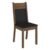 Kit 2 Cadeiras 4280 Madesa Rustic/Preto Marrom