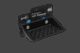 Prateleira com ventosas One 15,2 x 11 x 3,8 cm – Preto Coza