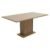 Mesa Madesa Retangular Tampo De Madeira 5275 Rustic/Crema Marrom