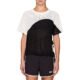 Camiseta ASICS JSY Sports Moment – Feminino – Preto e Branco