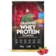 Whey Protein com 19g de Proteína – Suplemento Alimentar Grassfed Sabor Framboesa – Sachê com 30g