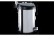 Lixeira inox com pedal 12 litros Brinox Ø 25 x 43 cm 12 L – Preto Brinox