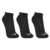 Meia Cano Baixo Unissex Mizuno Cronos – Pacote com 3 pares 35-38 Preto