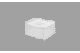 Cesta Pequena com Tampa Natural Fit Coza 18,5 x 15 x 8,3 cm – Natural Coza